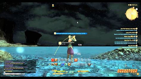 ffxiv fishing holes by level.